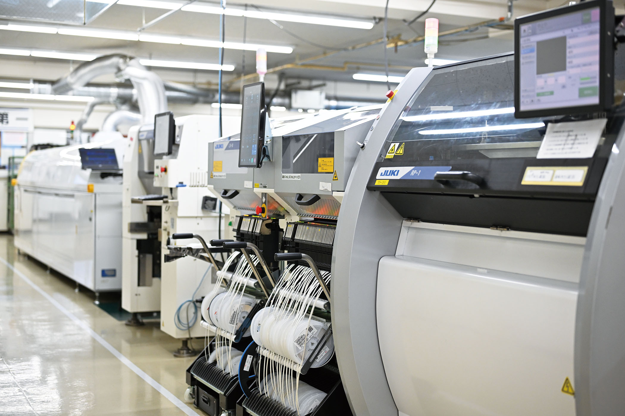 表面実装機（JUKI製）その3 | 基板製造 本社/技術部 | 戸塚電子工業